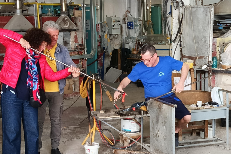 Murano+Burano Private Guided Tour + Glass Blowing Experience
