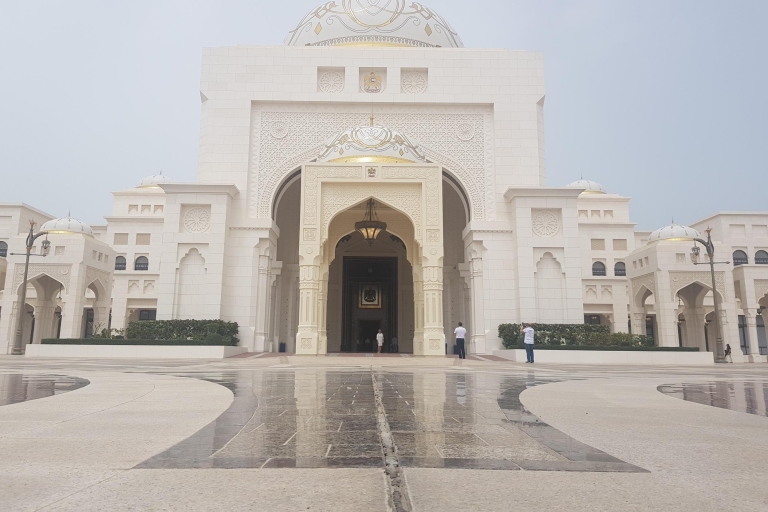 De Dubaï: visite privée d'une journée à Abou Dhabi avec Qasr al Watan