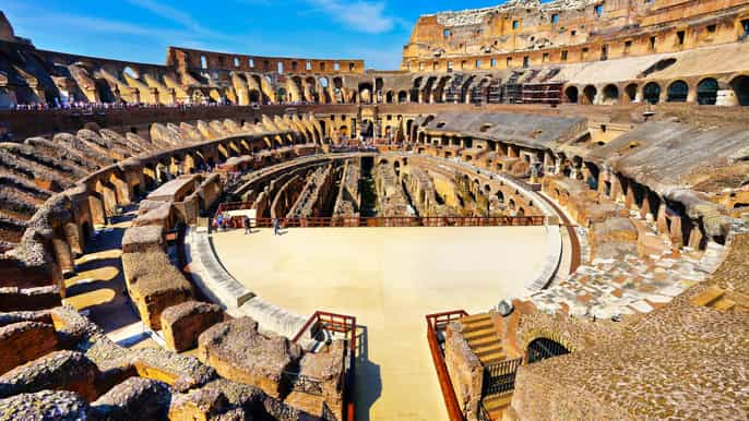 Rome: Colosseum Underground, Arena, Roman Forum & Hill Tour - Rome ...