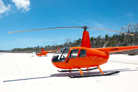 Great Barrier Reef Helicopter Tour with Whitehaven Landing