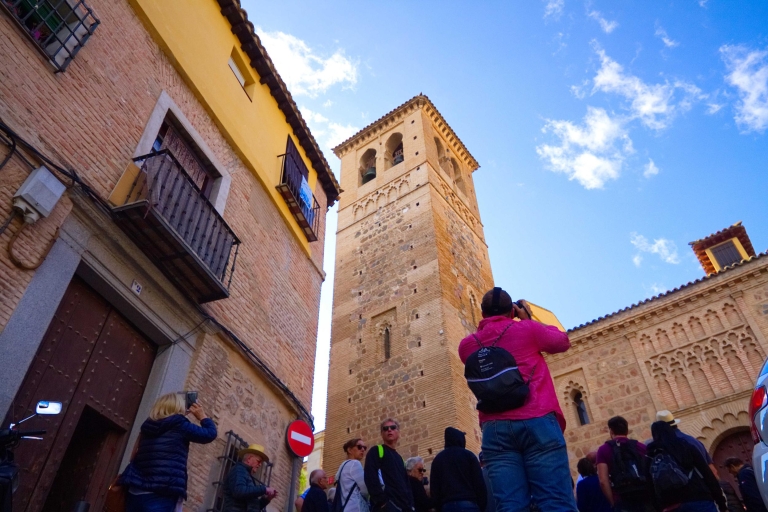 De Madrid: excursion d'une demi-journée à Tolède et visite de la cathédraleOption standard