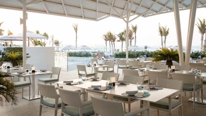 burj al arab french mediterranean lunch or dinner in scape