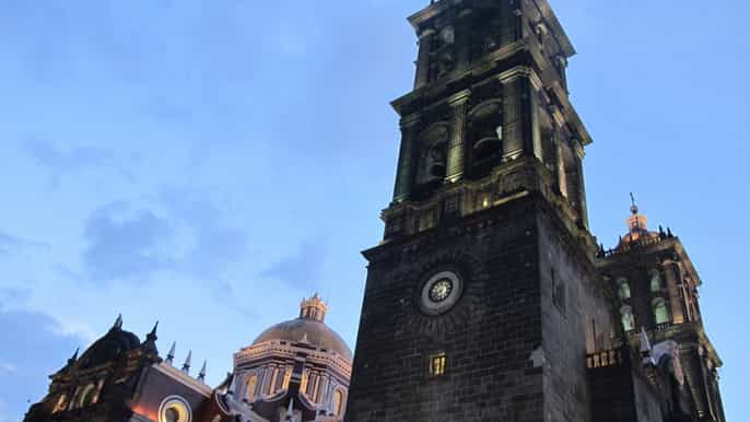 da cidade do méxico puebla cholula e tonantzintla