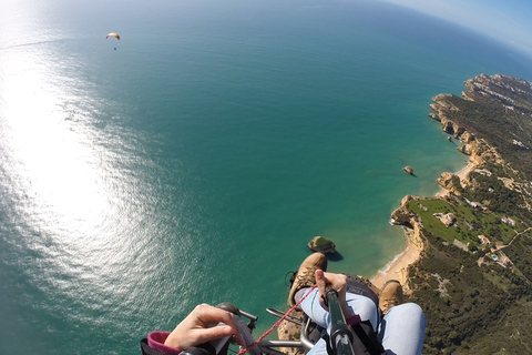 Albufeira: Paragliding and Paratrike Tandem Flights Paragliding and Paratrike Tandem Flights with Photos & Video