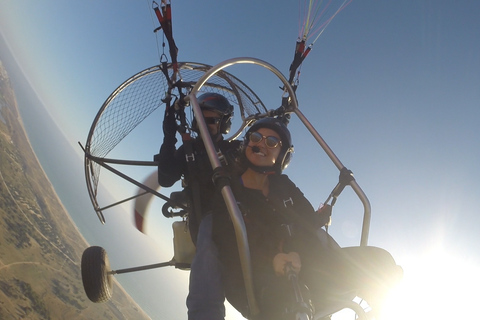 Albufeira: Vôos de parapente e Paratrike TandemVoos duplos de parapente e paratrike