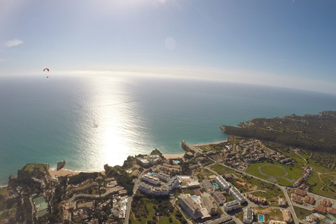 Albufeira: vuelos en parapente y paratrike en tándemVuelo biplaza en parapente y paratrike con fotos y video