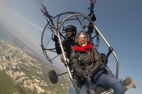 Albufeira: vuelos en parapente y paratrike en tándemVuelo biplaza en parapente y paratrike