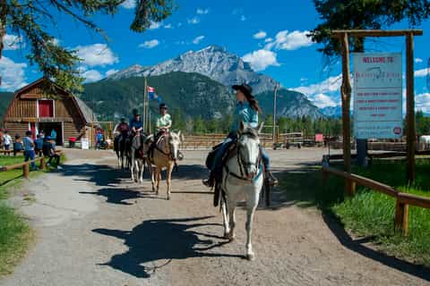Banff National Park: 1-Hour Bow River Horseback Ride