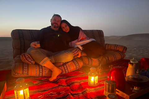 Doha: Desert Safari with Arabic Picnic & Inland Sea Tour