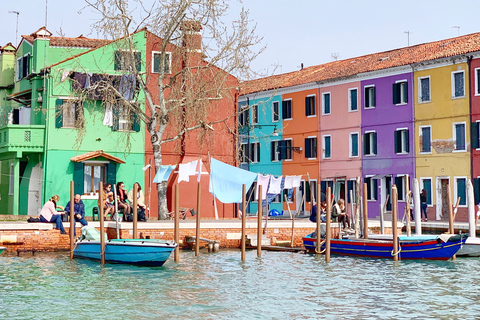 Veneza: passeio de barco de meio dia pelo Grande Canal, Murano e Burano