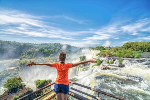 From Foz do Iguaçu: Brazilian Side of the Falls with Ticket