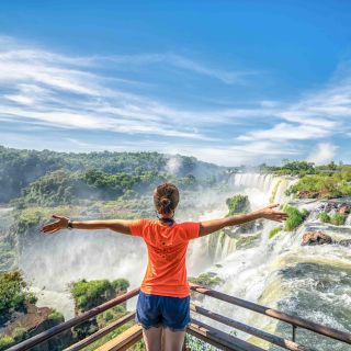 Из Фос-ду-Игуасу: бразильская сторона водопада с билетом