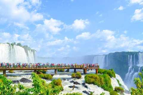 Ab Foz do Iguaçu: Brasilianische Wasserfälle mit TicketIguazú-Wasserfälle: Private Tour