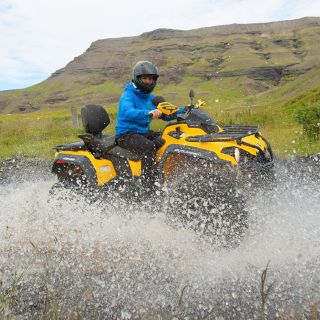Van Reykjavik: ATV & helikoptertour