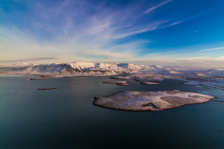 De Reykjavik: tour en VTT et en hélicoptèreTour en VTT et en hélicoptère