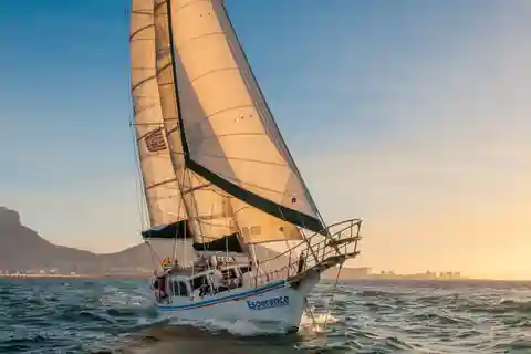Le Cap : Croisière d'une heure dans la baie de la Table à bord de la goélette Esperance