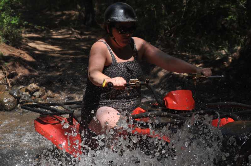 Kemer: Forest, Mud, and Streams Quad Safari Tour with Pickup