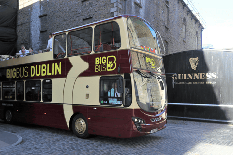 Dublin: Guinness Storehouse Ticket & Hop-on Hop-off Bus Tour 1-Day Hop-on Hop-off Ticket & Guinness Storehouse