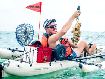 Singapore: Tour di pesca in kayak di 4 ore