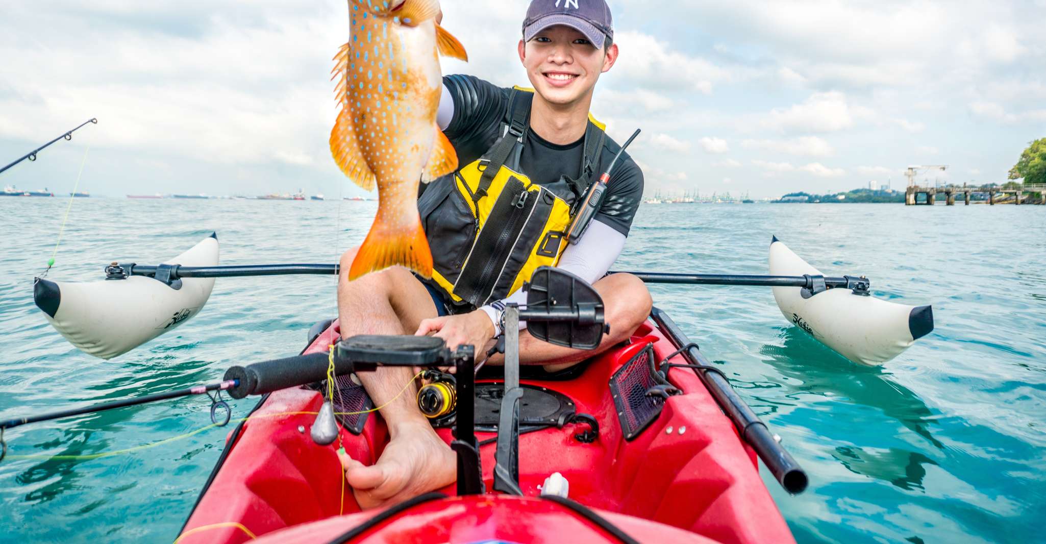 Singapore: 4-hour Kayak Fishing Experience