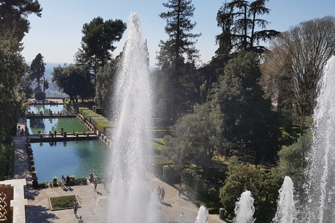 From Rome: Villa d'Este and Hadrian's Villa Tour with Lunch Tour in English