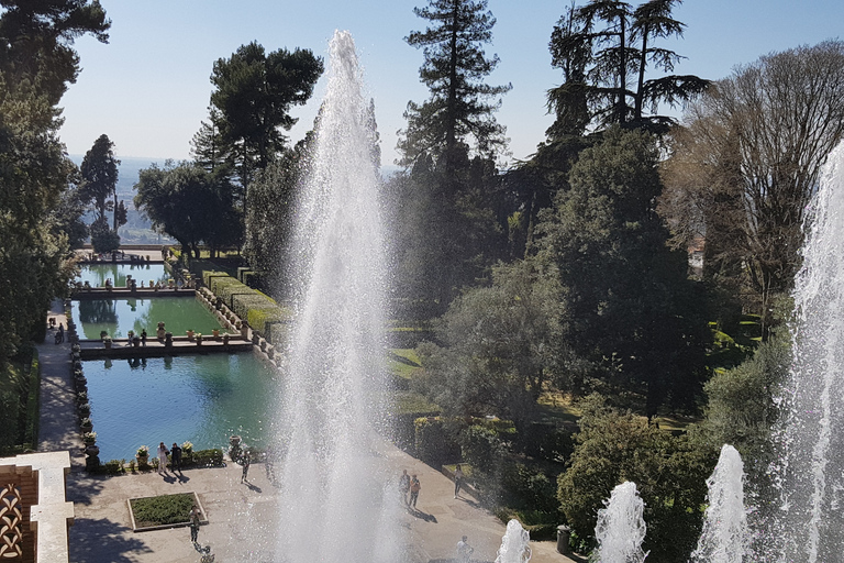 From Rome: Villa d'Este and Hadrian's Villa Tour with Lunch Tour in English