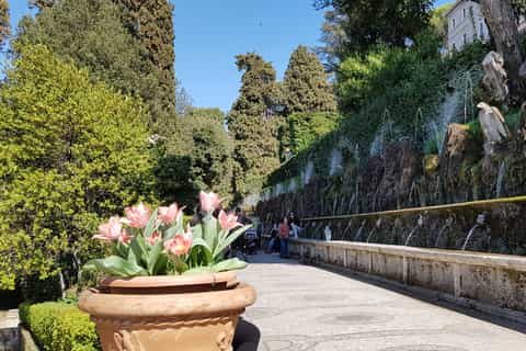 from rome villa deste and hadrians villa with lunch