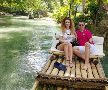 Jamaïque : Rafting en bambou sur le Martha Brae
