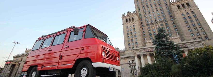 Varsovie : Visite privée du communisme avec prise en charge à l'hôtel