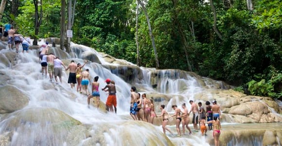 Jamaica: Dunn’s River Falls and Jungle River Tubing Tour