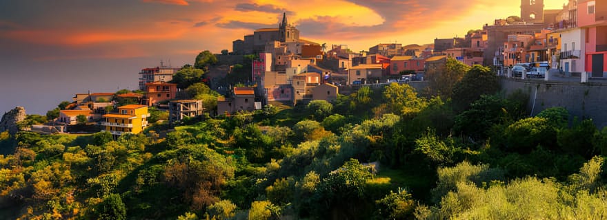 Depuis Catane ou Taormine : visite privée du Parrain