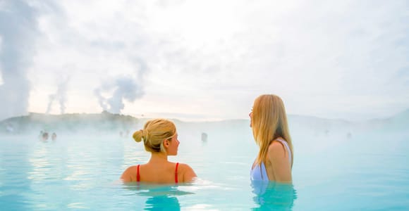 Reykjavík: Golden Circle Minibus Tour & Blue Lagoon Transfer
