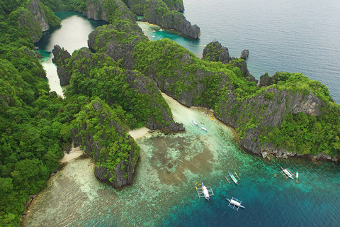 El Nido: Island Hopping Tour B Cudognong Cave & More Private Tour