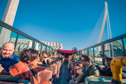 Valencia: 24 or 48-Hour Hop-on Hop-off Bus Ticket 24-Hour Ticket
