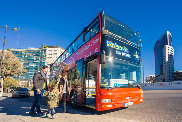 Valencia: biglietto di 24 o 48 ore per l'autobus Hop-on Hop-off