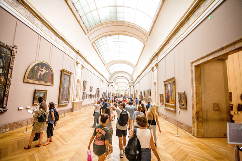 Parijs: Louvre Gereserveerd ticket en riviercruise comboParijs: Combinatie van gereserveerde ticket voor het Louvre en riviercruise