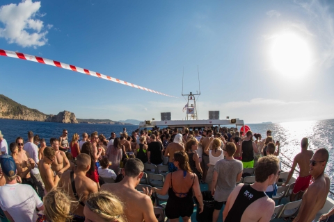 Ibiza: Fiesta Crucero al Atardecer con DJ y 2 Entradas a Discoteca