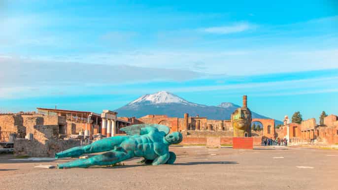 from rome pompeii and naples fullday tour