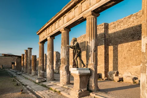 Roma: Excursión de un día a Pompeya y Nápoles con ticket de entrada a Pompeya