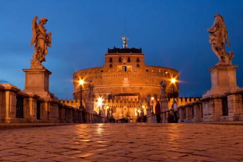 Rom bei Nacht: 3-stündiges Fahrrad-ErlebnisTour auf Englisch