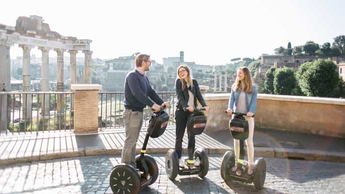 ancient rome and city highlights 3.5hour segway tour