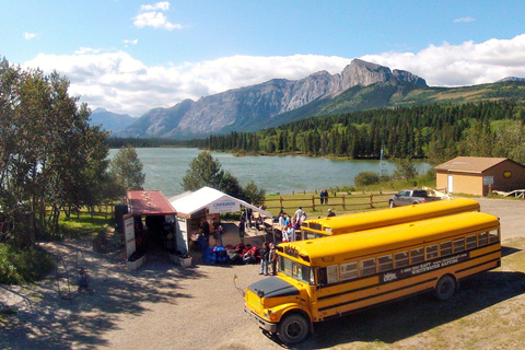 Banff: Whitewater Rafting-tour in de ochtend in Horseshoe CanyonTour zonder vervoer