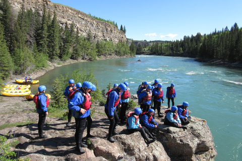 Banff: Morning Whitewater Rafting Tour in Horseshoe Canyon Tour without Transport