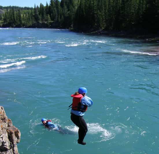 Banff Morning Whitewater Rafting Tour in Horseshoe Canyon GetYourGuide