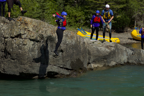 Banff: Excursión matinal en rafting por el Cañón de la HerraduraRecorrido sin transporte