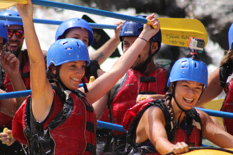 Banff: Whitewater Rafting-tour in de ochtend in Horseshoe CanyonTour zonder vervoer