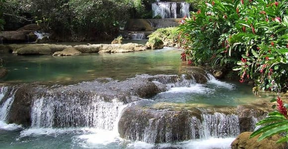 From Negril: YS Falls and the Pelican Bar