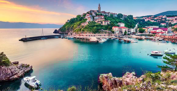 Von Rijeka aus: Goldene Insel Krk Tour