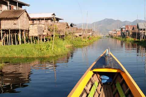 Indein Pagoda and Inle Lake Sightseeing