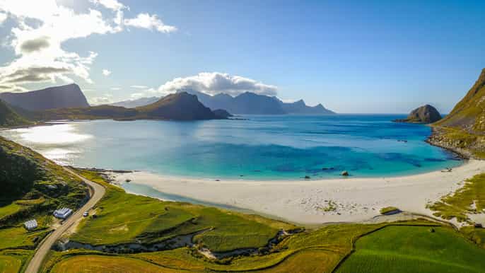 Îles lofoten tournée de photographie estivale
